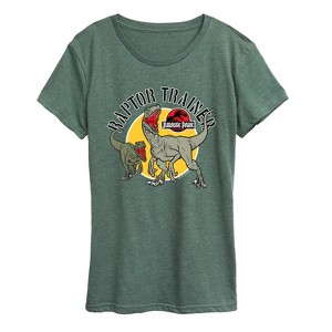 Women's - Jurassic World - Raptor Trainer Short Sleeve Graphic T-Shirt - 1 of 4