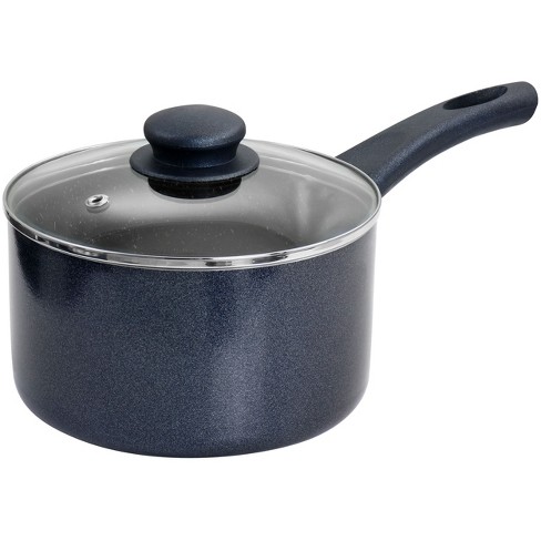 Oster Hawke 8 Inch Ceramic Nonstick Aluminum Frying Pan In Dark Blue :  Target