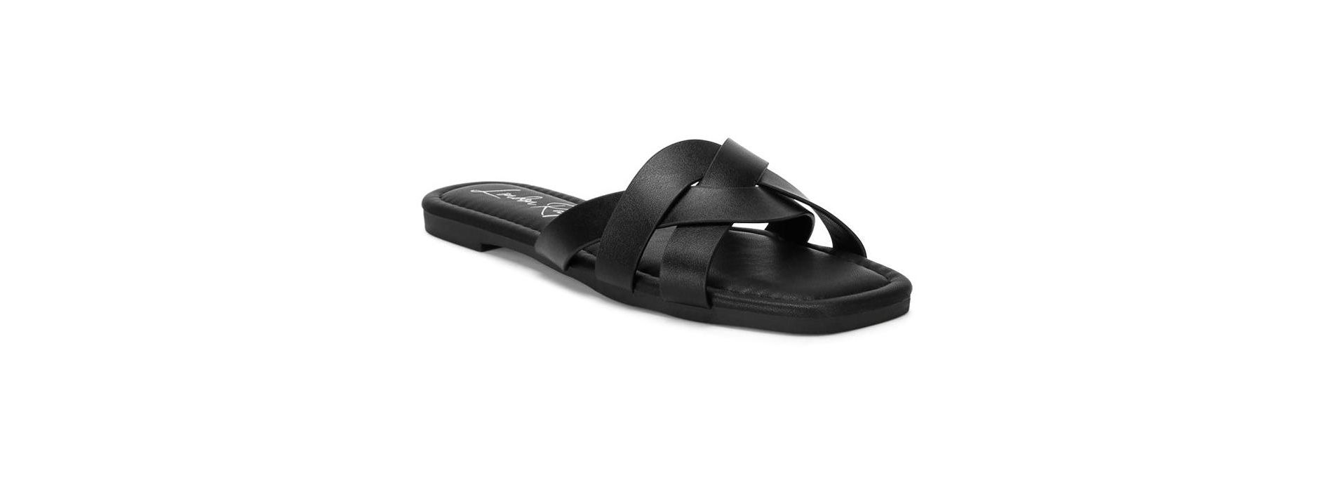Dickery Knotted Straps Detail Slip Ons