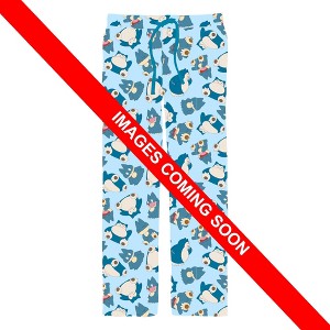 Mens Pokemon Snorlax and Munchlax Lounge Pants - 1 of 3