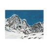 Trademark Fine Art Michael Willett Pristine Peaks II Wood Slat Art - image 3 of 4