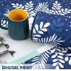 Christmas Area Rug Floral Pattern Floor Cover Washable Indoor Carpet Rug Decorative Non Slip Accent Rug for Bedroom - 4 of 4