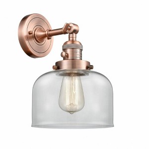 Bell - 1 Light Wall Sconce In Industrial Style-12 Inches Tall and 8 Inches Wide - 1 of 1