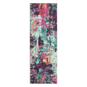 Modern Abstract Large Living Room Bedroom Area Rugs, Soft Non Slip Contemporary Throw Carpet for Dining Room - 1 of 4