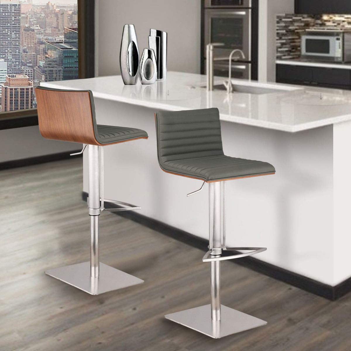 Cafe Adjustable Barstool