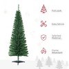 5' Artificial Pencil Christmas Tree, Slim Xmas Tree with 294 Realistic Branch Tips and Plastic Stand - 4 of 4