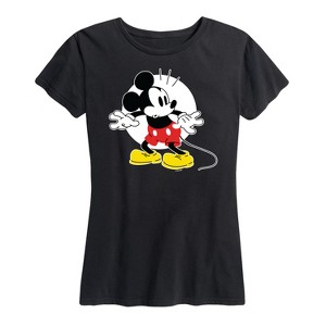 Women's - Disney - Mickey Surprised Short Sleeve Graphic T-Shirt - 1 of 4