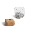 U Brands Magnetic Paper Clip Holder Natural Cork Top - image 2 of 4
