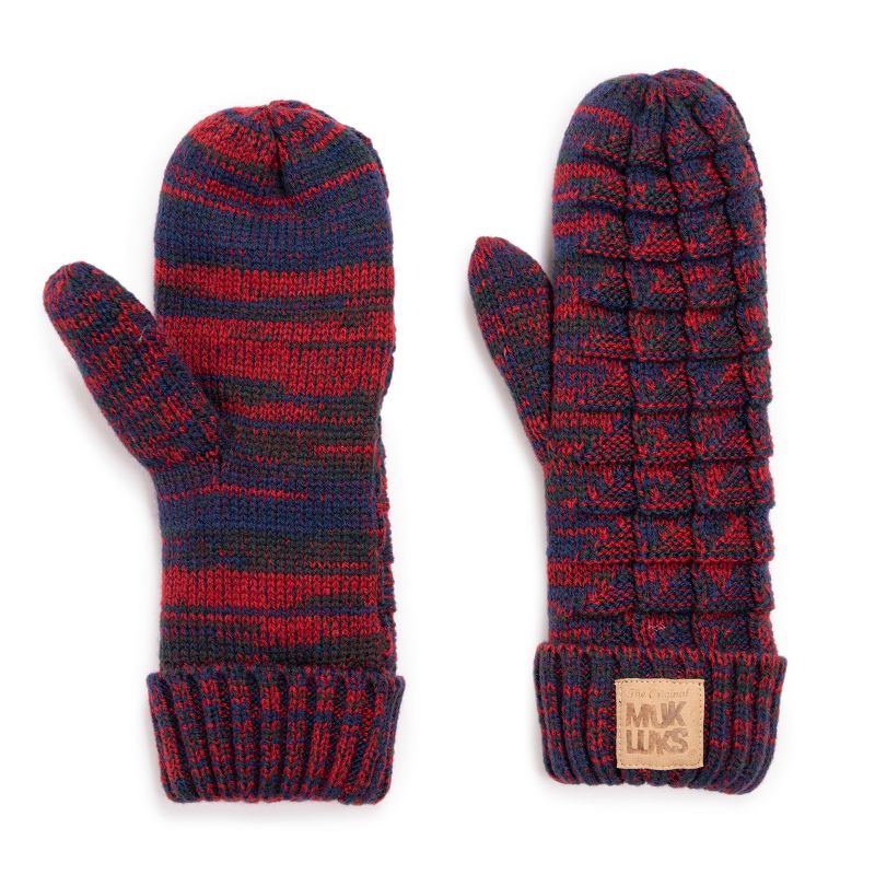 MUK LUKS Men's Heat Retainer Gloves, 2 of 4