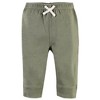 Touched by Nature Baby and Toddler Girl Organic Cotton Pants, Flutter Garden - 3 of 4