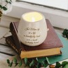 Pavilion Gift Company - Memory - 8 oz - 100% Soy Wax Candle Scent: Tranquility - Flame Candles - 3 of 4