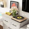 FUFU&GAGA Light - toned Wood - grain Drawer Cabinets: Custom Combinations, Ample Storage for Home - 4 of 4
