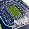 8" x 32" NFL Seattle Seahawks 3D Stadium Banner - 3 of 4