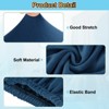 Unique Bargains Stretchy Soft Comfortable Rectangular Foot Stool Cover - 3 of 4