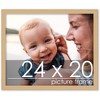 PosterPalooza | Minimalist Yellow Picture Frame - UV Acrylic, Backing Board, Hanging Hardware Included - 2 of 4