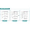 Sorbus Clear Stackable Drawer Storage Organizers - Bathroom, Laundry Room & Home Countertop Drawer System - 2 of 4