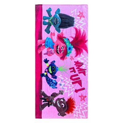 Universal Trolls All Amped Up Beach Towel