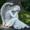 Northlight 19" Resting Angel Religious Outdoor Patio Garden Statue - Ivory - 2 of 4