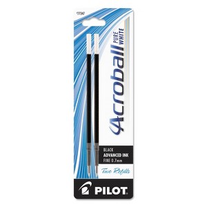 Pilot Refill for Acroball Pens Black Fine 2/Pk 77347 - 1 of 2