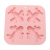 Unique Bargains Chocolate Mould 4-Cavity Airplane Candy Mould Hand Wash 5.55"x5.51"x0.83" 1 Pc - 3 of 4