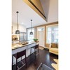 Elegant Lighting Talon Collection Pendant D9.8 H10.4 Lt:1 Matte Black Finish - 3 of 3