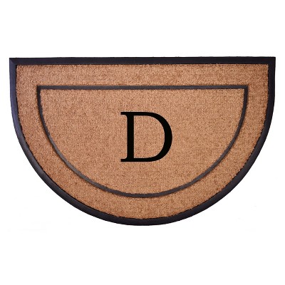 Calloway Mills 106573048D The General Monogram Doormat 30 In. x 48 In. Letter D