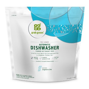 Grab Green Classic Automatic Dishwashing Detergent Pods, Fragrance Free - 1 of 4