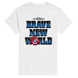 Men's - Marvel - Captain America Logo Short Sleeve Graphic T-Shirt - 1 of 4