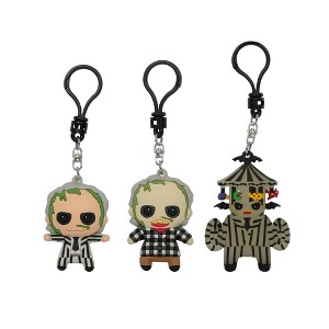 Monogram International Inc. Beetlejuice 3D Foam Figural Bag Clip 3-Piece Collector’s Set - 1 of 4