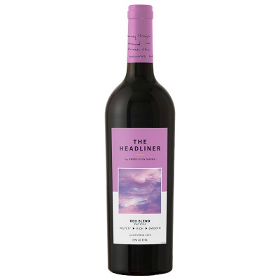 The Headliner by Press Play Wines Red Blend Red Wine – 750ml Bottle