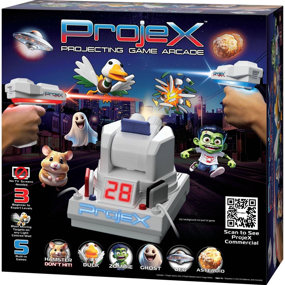 ProjeX 5 -Laser X Slides Toy Blaster
