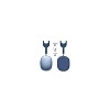 SaharaCase Liquid Silicone Cover Case for Apple AirPods Max Blue (HP00002) - 3 of 4