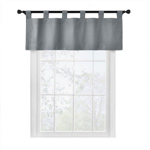 Commonwealth Weathermate Tab Top Valance - 40x15", Dolphin Grey - 1 of 3
