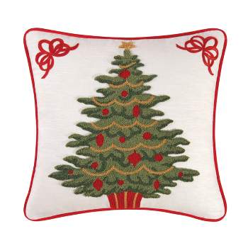 C&F Home 18 x 18 Tree Tufted Decorative Accent Pillow