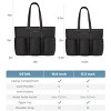 Laptop Tote Bag for Women Work, Teacher Tote Bag Nurse Bag With Large Cup Holder, Utility Professional Computer Bag - 4 of 4