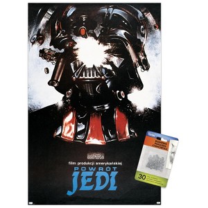 Trends International Star Wars: Return of the Jedi - Polish One Sheet Unframed Wall Poster Prints - 1 of 4