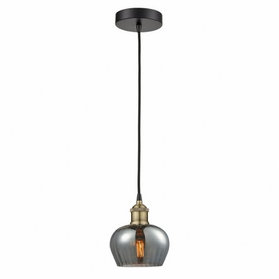 Fenton - 1 Light Mini Pendant In Industrial Style-8.25 Inches Tall and 6.5 Inches Wide