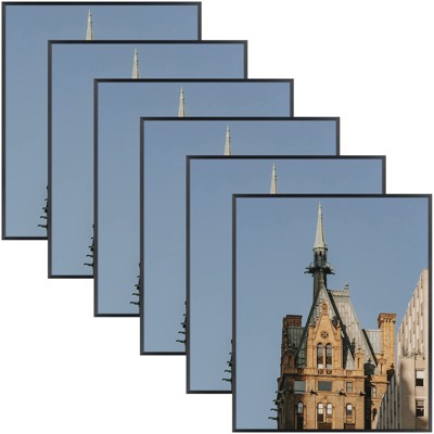 Golden State Art Poster Aluminum Picture Frame, 6-Pack
