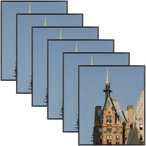 Golden State Art Poster Aluminum Picture Frame, 6-Pack - 1 of 4