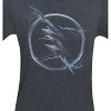 Mens Flash Zoom Symbol Charcoal T-Shirt - 2 of 4