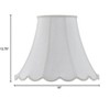 Cal Lighting Vertical Piped Scallop Bell - 2 of 2