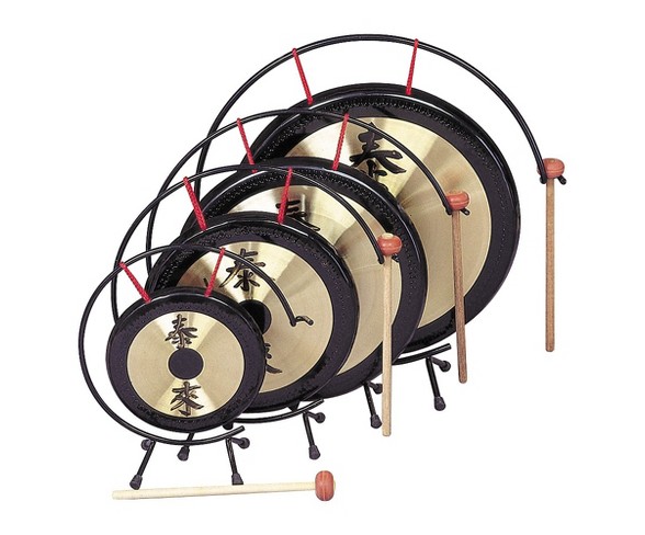 Rhythm Band Oriental Table Gongs 7 in. Gong Rb1070