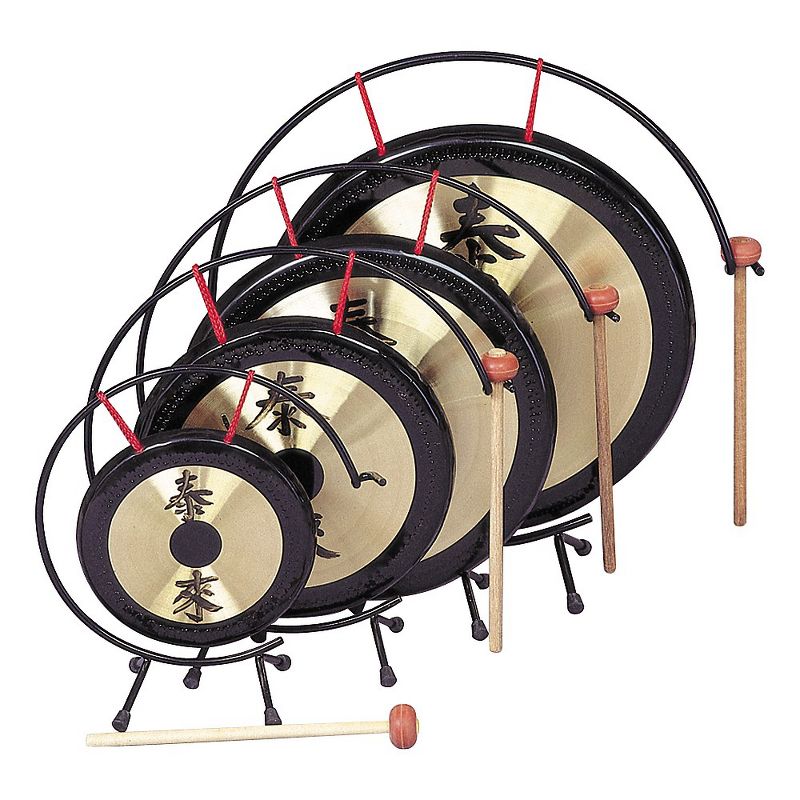 Rhythm Band Oriental Table Gongs, 1 of 3