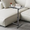 YIYIBYUS Bedside End Table, Adjustable Height SideTable, Rolling Laptop Table - 2 of 4