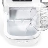 Igloo Self-Cleaning Portable Electric Countertop Ice Maker Machine With Handle, 26 Pounds in 24 Hours, With Ice Scoop and Basket, White - 2 of 4