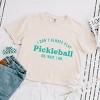 Simply Sage Market I Don't Always Play Pickleball Boxy Crop Top - 2 of 4