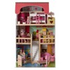 ShpilMaster Wooden Doll House with Toys and Furniture Accessories with LED light for Ages 3+ - 4 of 4