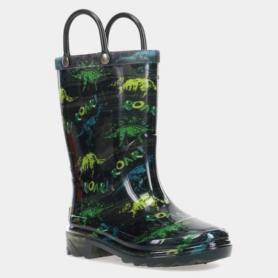 light up rain boots