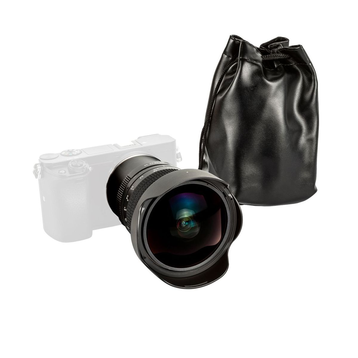 Ultimaxx 7mm f/3.0 Aspherical Fish Eye Lens for Sony E-Mount Cameras