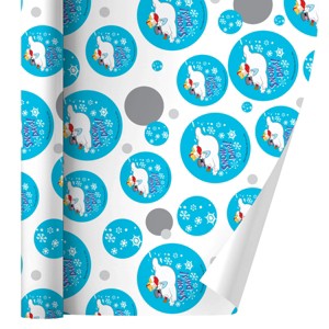 Frosty The Snowman Snow Days Gift Wrap 30" x 72" - 1 of 4